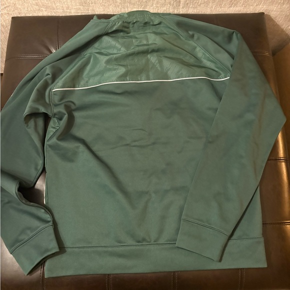 Majestic Green and Yellow Packers Zip-Up Hoodie - Picture 11 of 11